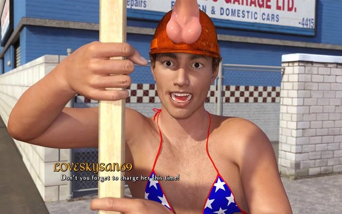 LoveSkySan69Real: Essere un dik 0.4.0 parte 55 autolavaggio sexy Forse gameplay di loveskysan69