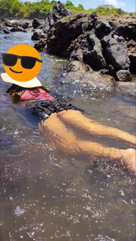 Metto da parte il filo sulla spiaggia