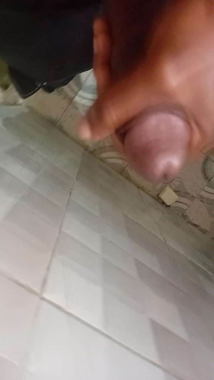 Ctbangers1: Guy with Big Black Dick Masturbating After Being Denied Pussy