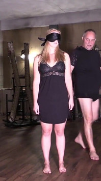 Part 1 - Student Leila 23 years old at the SM casting as a submissive