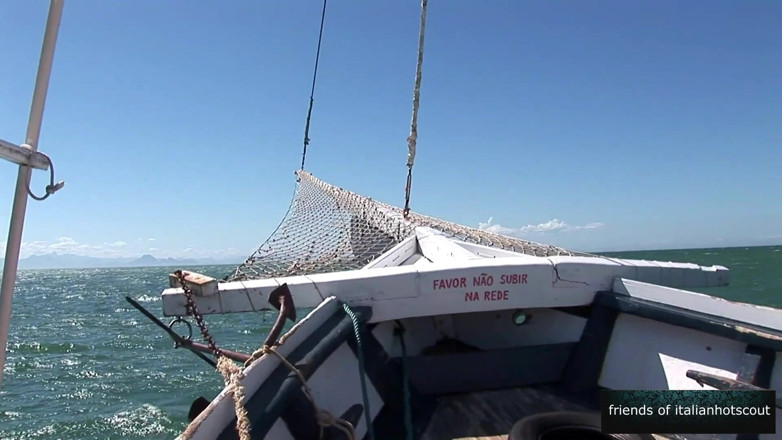 Italian hot scout and friends: Beautiful threesome sex on the boat