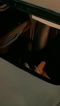 Azgın esmer arabada anal seks yapıyor