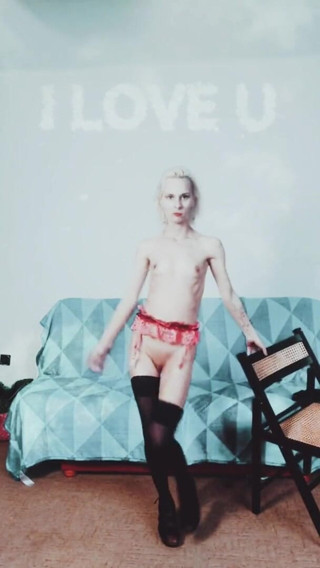 Wet Pussy Fuck: Napalony seks taniec polskiej 18-letniej dziewczynki