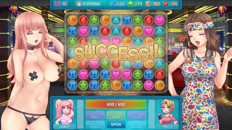 LoveSkySan69Real: Huniepop 2 - encontro duplo - parte 10 - arte de lamber buceta por Loveskysan