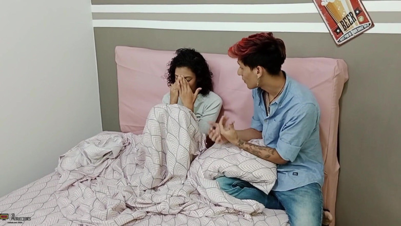 Pamelahill: Abang tiri membantu saya berkongkek walaupun dengan cuckold bekas teman...