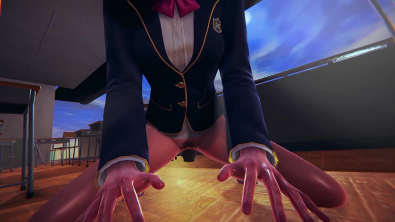 Waifu club 3D: DVA jedzie twojego kutasa POV