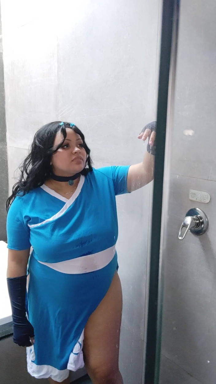 Cutiepiie Chubby: BBW Katara Cosplay ถ่ายทําเสียว