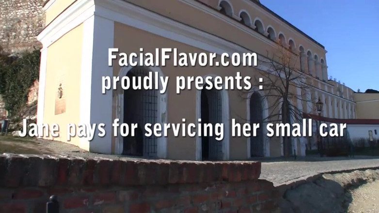 Facial flavor: 멋진 애널 섹스