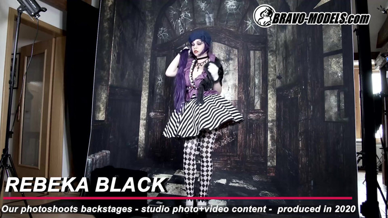 Bravo Models Media: 386-หลังเวทีถ่ายรูป Rebeka Black - 18+