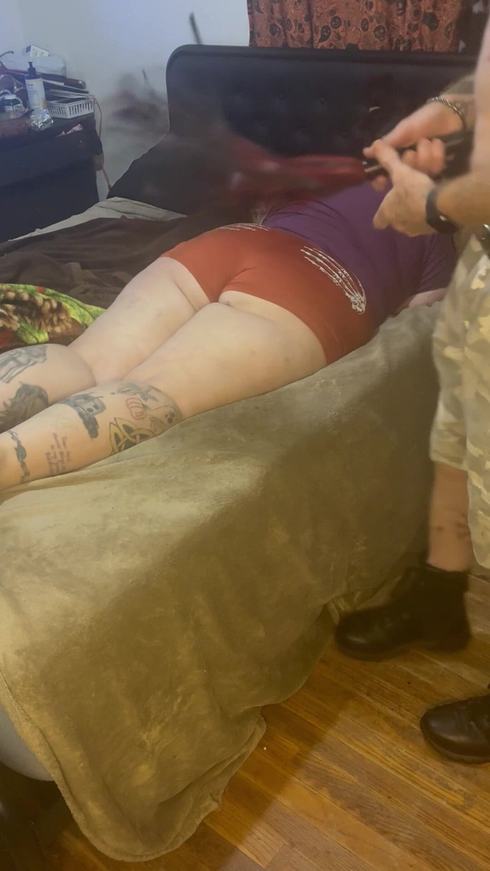 Freja88: BBW Gets Flogged
