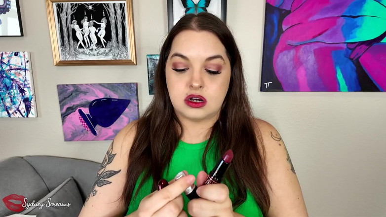 Sydney screams fetish: Mijn lippenstift op jou testen