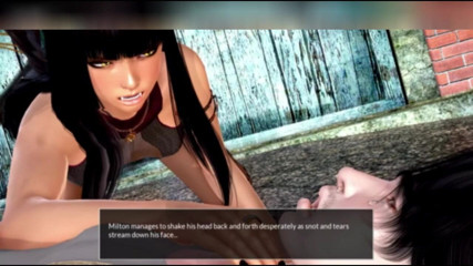 3DXXXTEEN2 Cartoon: Encore de mana pour la squirteuse aux yeux violets... Dessin...