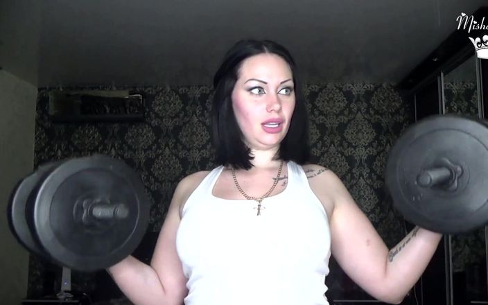 Goddess Misha Goldy: My Powerfull Arms!