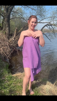 I spent the whole weekend swimming