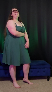 Gruby BBW przymierza sukienki i obcasy krzywe Plus Size Try-on Haul