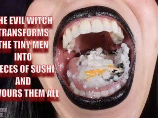 Goddess Circe: Zlá čarodějnice promění drobné muže na kousky sushi a pohltí je...