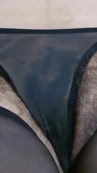It Fascinates Me to See How My Stepson Jerks off Looking at Me in Erotic Lingerie