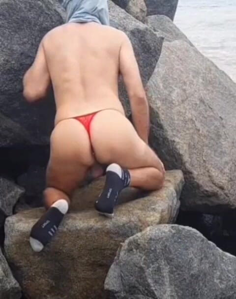 Ladysilvas: Ladysilva w majtkach na zewnątrz - co za niegrzeczna dziwka