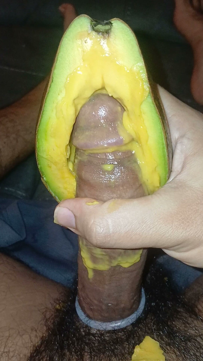 Alexander33324: Picking an Avocado with Great Pleasure Until I Ejaculate.