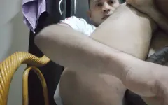 Cậu bé Sri lankan gợi cảm dễ thương thủ dâm