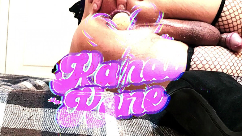 kandiKane: Gioco anale con gape caldo con la troia sissy kandi...