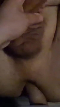 Assistiertes Auto Fellatio + pegged + riesige gesichtsbesamung geteilt
