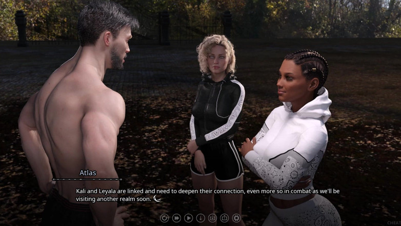 3D Cartoon Porn: 七个领域 17 - 莱亚拉的激情之夜