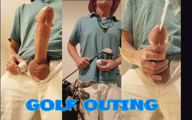 Biggyshots: Gita golf con un club di cazzi grandi e 3 grandi...