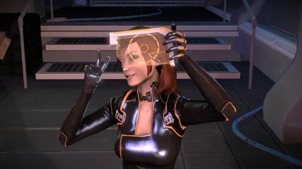 Rikolo: Dat ass - futa Shepard rubs her dick on Miranda's ass