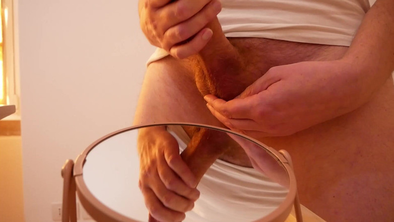 PeopleNeedCum: 거울에 30번 사정해!