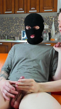 Aggressively Jerking Alex off so He Knows I'm the Top!