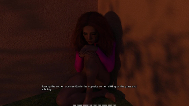 3D Cartoon Porn: My Dorm 259 - Марк Calmь Eva и Emma объясняет план заниматься сексом в стиральной машине