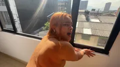 Big Booby Step-sis Sneaks Away During the Reunion and Bets She Can Make Me Cum in Seconds POV