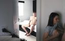 Samantha Flair Official: Niegrzeczna pasierbica Ep. 22 Pkt.1 - Złapany oglądając ojczym masturbuje się