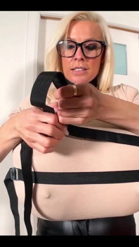 Strapping My X Cup to Fit My Jacket
