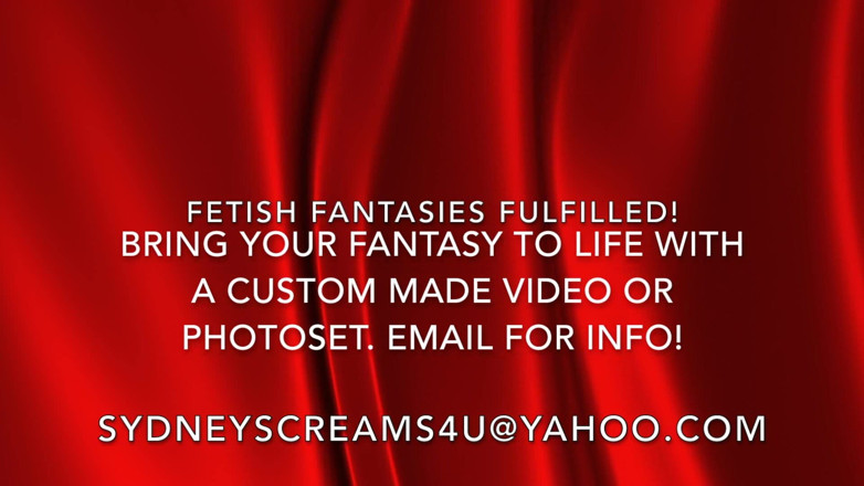 Sydney screams fetish: Frau Clauss high heels und fuß necken - HD wmv