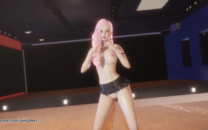 3D-Hentai Games: [mmd] Hyolyn - Dally Seraphine Sexy Striptease League of Legends Hentai...