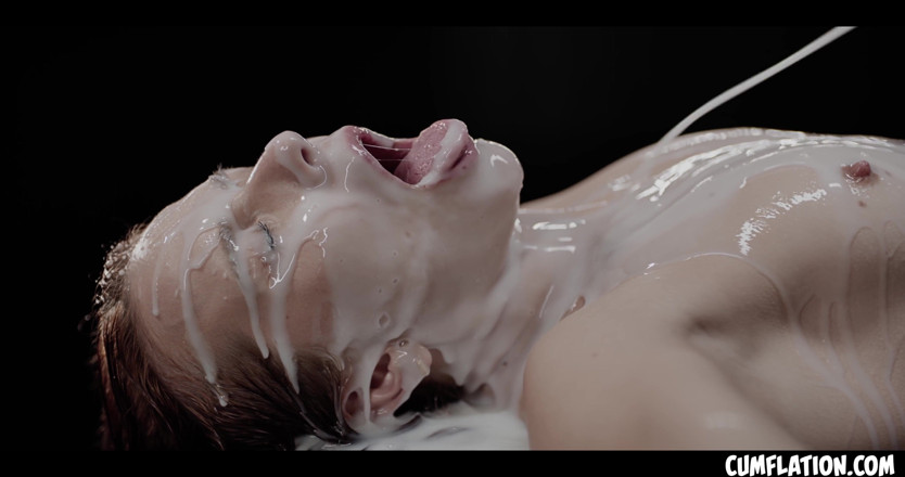 Cumflation: 精液膨胀:Clemence Audiard