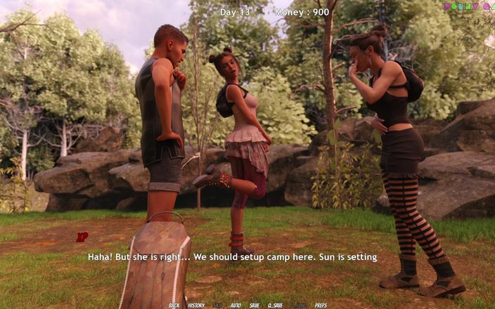 Porny Games: Penyelidikan Total Lisa! oleh Dragofinder Studio - Merusak Istriku, Perjalanan mobil...