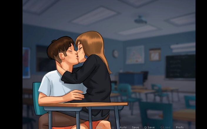 Lana Game plays: Summertime Saga Kissing Miss Bissette - Gameplay Part 20