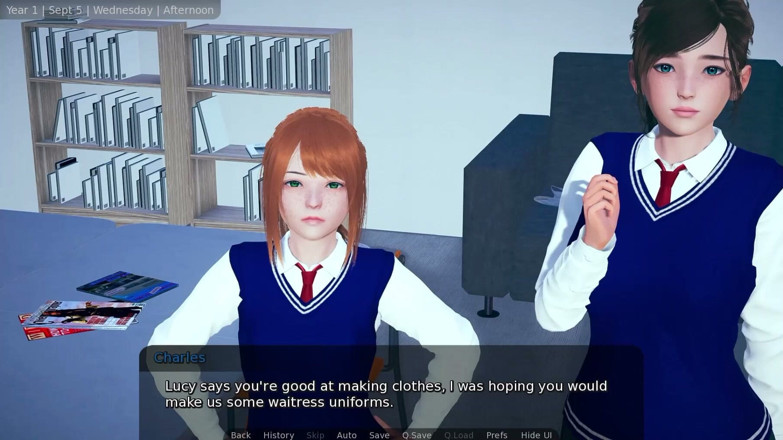 Visual Novels: Cosy Cafe Part 11
