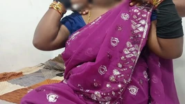 Tamil Housewife Aunty Seducing Her Son's Friend Hot Sucking and Pussy Licking Hard Doggy Fucking