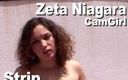 Edge Interactive Publishing: Zeta Niagara Strip Pink masturbuje się