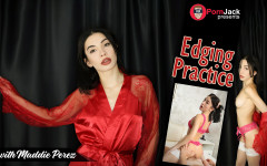 VRPornjack: Maddie Perez - práctica de paja