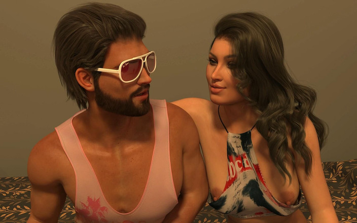 Adultgameplayvideos: Yaramaz komşular - v0.59 - bayan Fogge'un göğüsleri teşhir edildi ve Phil'i öptü