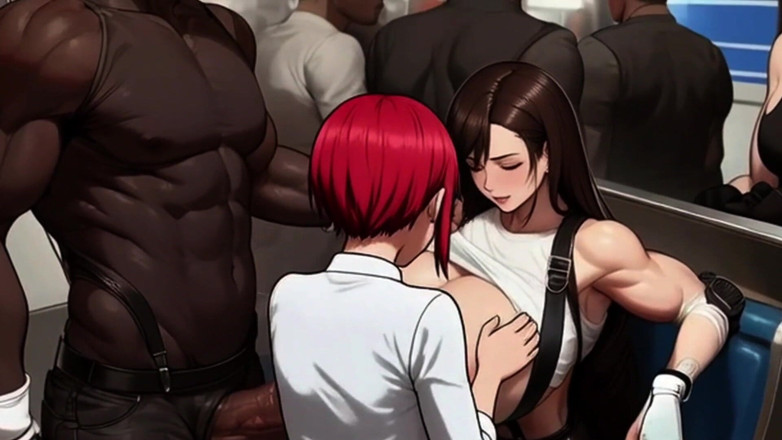 Spicy Toons: Tifa Loves Taking the Midgar Train