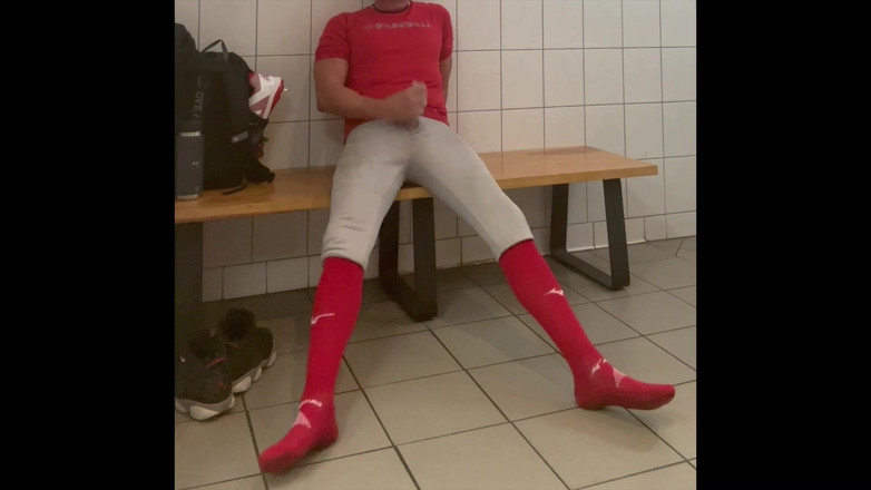 JockDad87: Alpha-spaß in Der Umkleidekabine Mit Jockdad87 in Baseball-ausrüstung