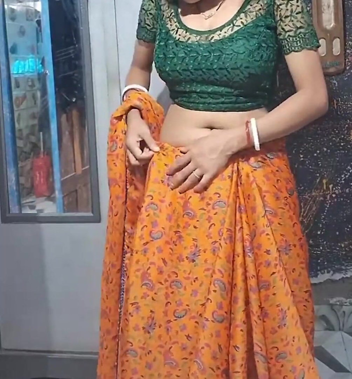 Neha Gupta: Strakke kut Desi Bhabhi in Saree hard geneukt door Devar...