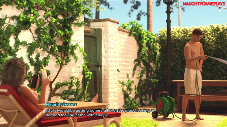 Naughty gameplays: Rondborstige Bikini-milf Verleidt Geile Perverseling - Mijn Bimbo-droom 05