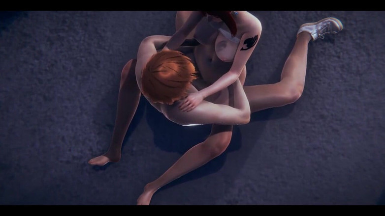 HentaiTubes: Fairy Tail Hentai - Erza Scarlet Fucked och Boobjob med sperma...